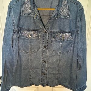 Embellished Denim Jacket